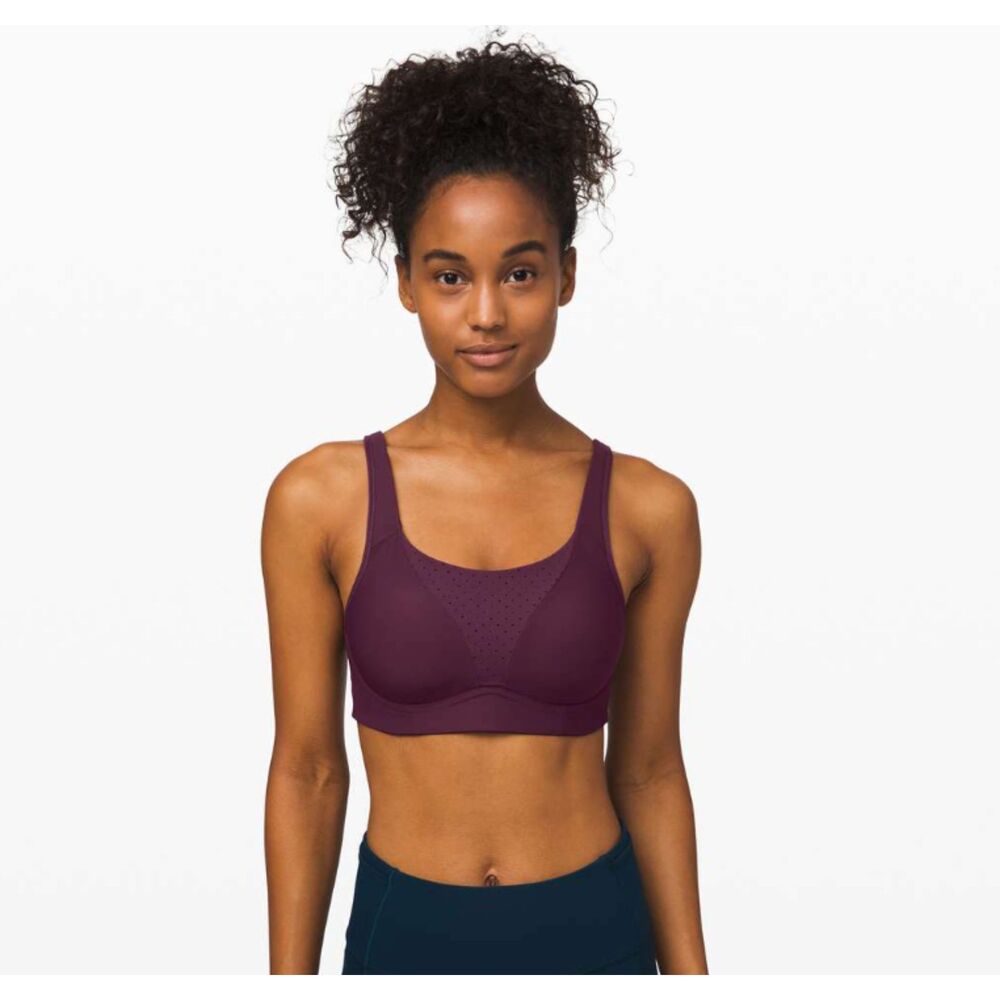 Lululemon Run Times Bra Arctic Plum Sports Bra 36 E **size**